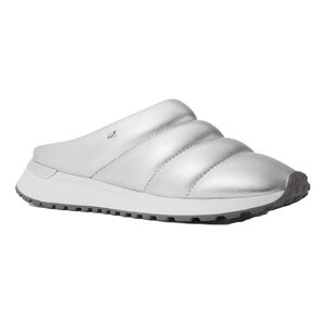 Michael Kors Epic Metallic Quilted Slip-On Trainer Shoe Size 8.5 New